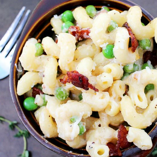 Creamy Mac and Cheese with Bacon