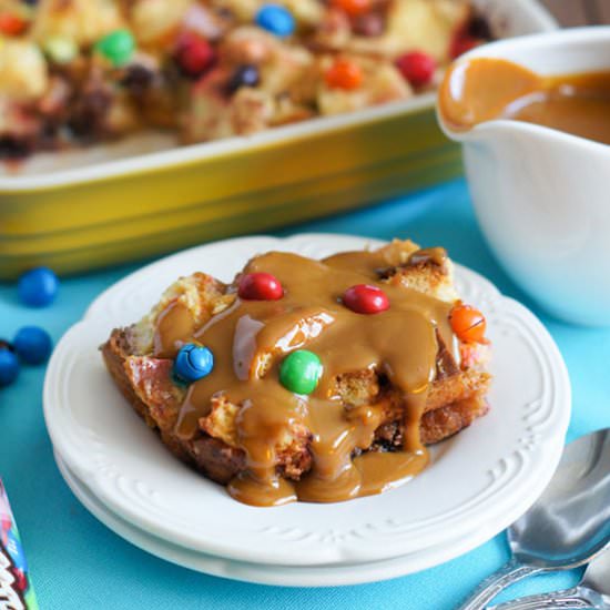 Bread Pudding with Dulce de Leche