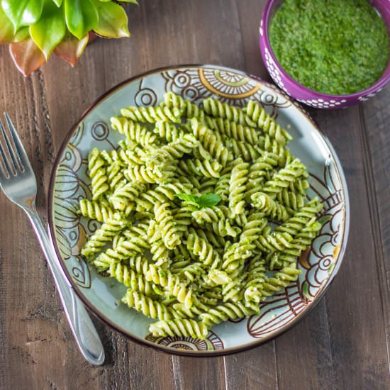 Basil and Hemp Seed Pesto
