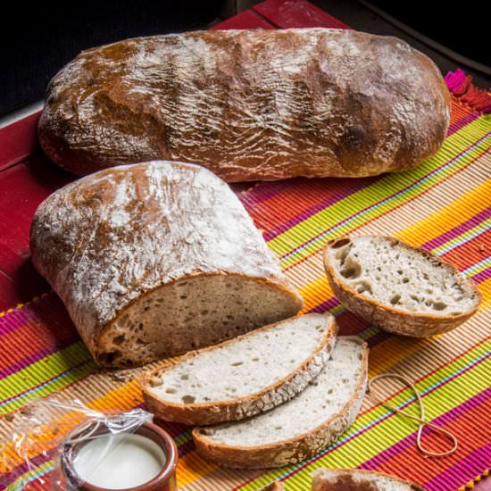 Buckwheat Ciabatta