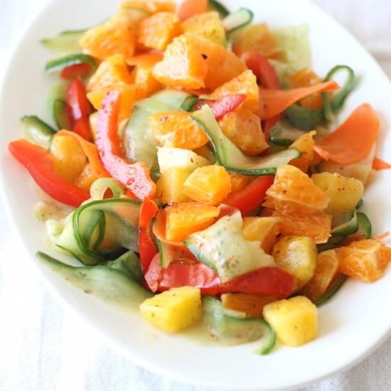 Sweet Orange & Pineapple Salad