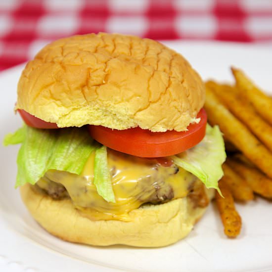Cast Iron Skillet Burgers