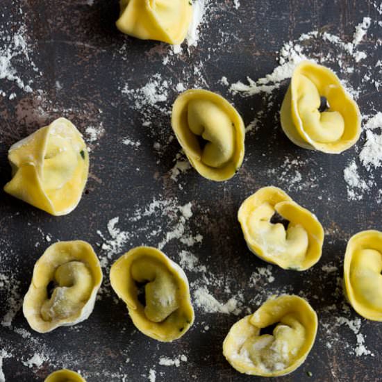 Homemade Tortellini