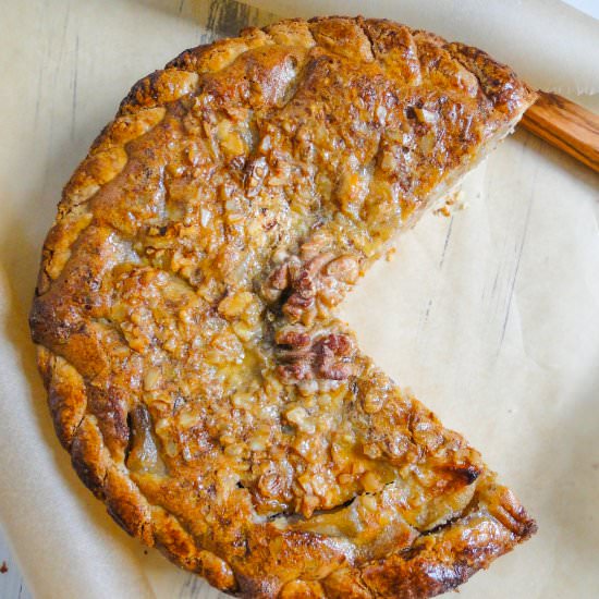 Apple Walnut Pie