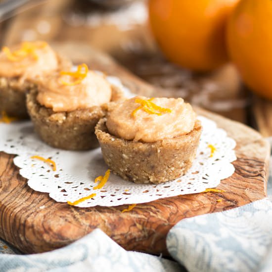 Orange Creamsicle Mini Tarts