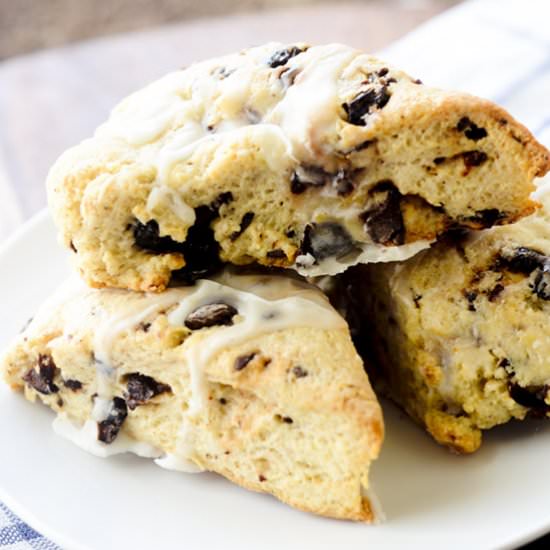 Cherry Chocolate Scones