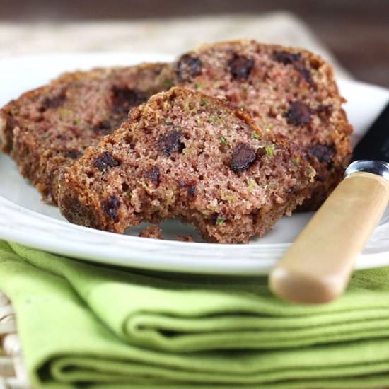 Zucchini Bread with Chocolate Chips