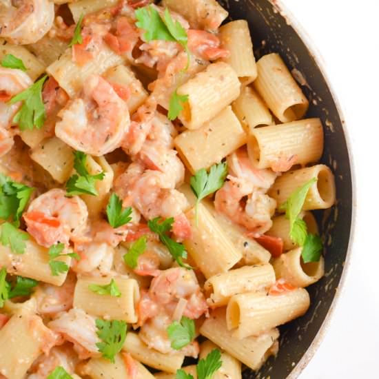 Shrimp Rigatoni