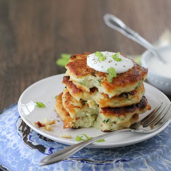 Crispy Fried Potato Cakes