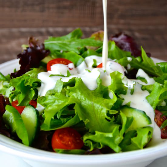 Homemade Buttermilk Ranch Dressing