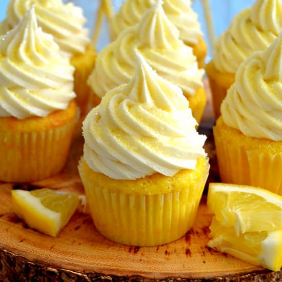 Lemon Bar Cupcakes