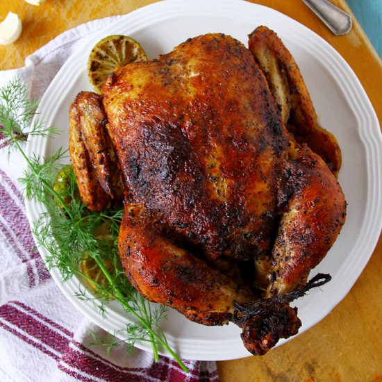 Perfect Whole Roasted Chicken
