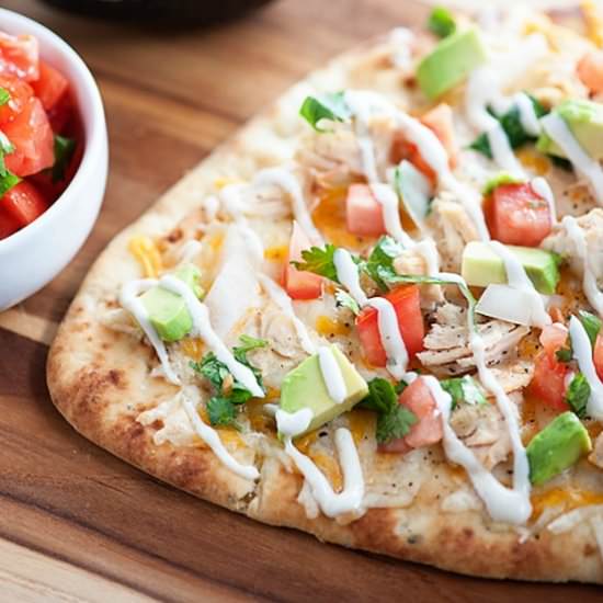 Mexican Chicken Flatbread