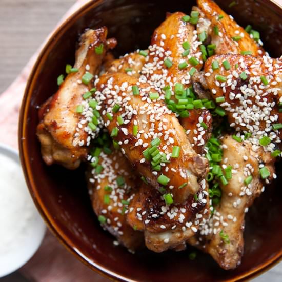 Sticky Chicken Wings