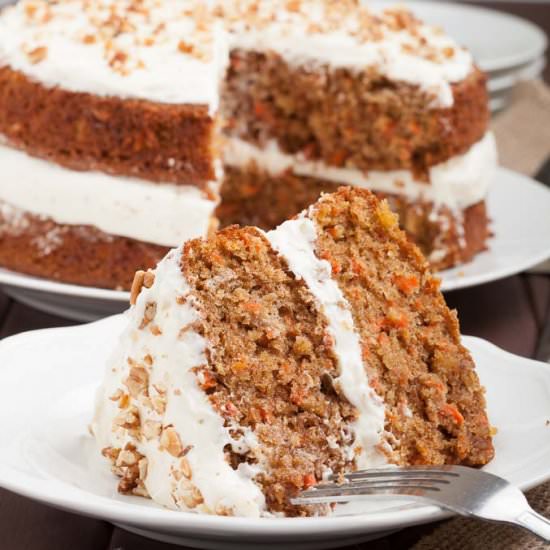 Carrot cake cream cheese frosting