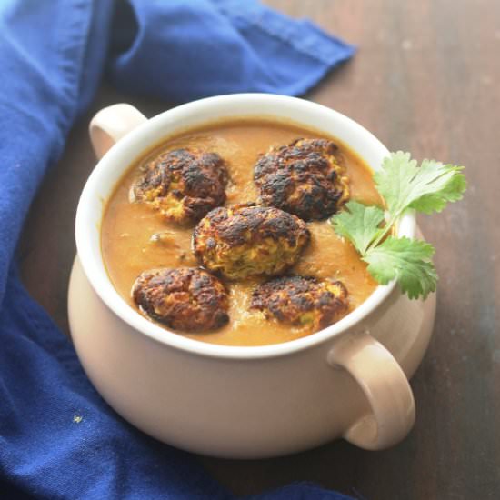 Zucchini Kofta Curry