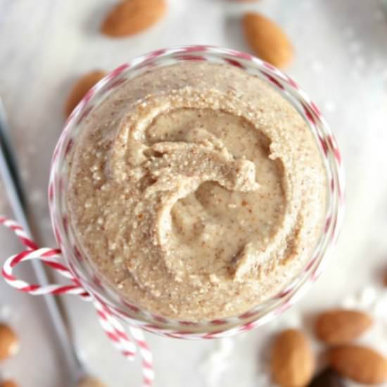 Healthy, Homemade Almond Butter