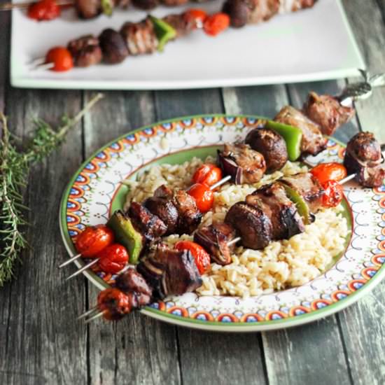 Rosemary Pork Kabobs