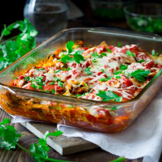Chicken Chilaquiles