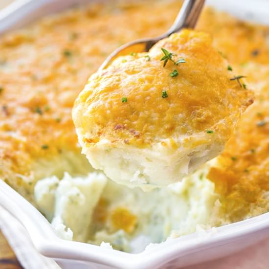 Roasted Garlic Mashed Potatoes