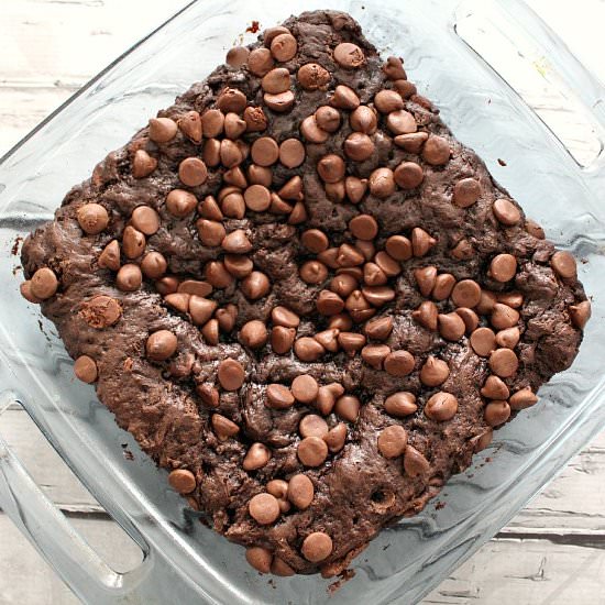 Triple Chocolate Pudding Dump Cake
