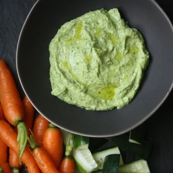 Green Goddess Avocado Dip