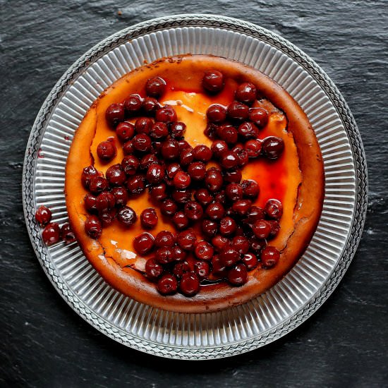 Big Baked Cheesecake