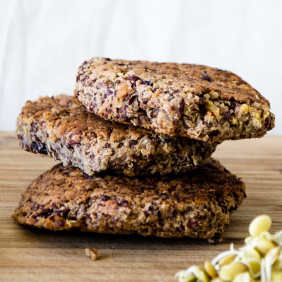 Quinoa Kidney Bean Patties