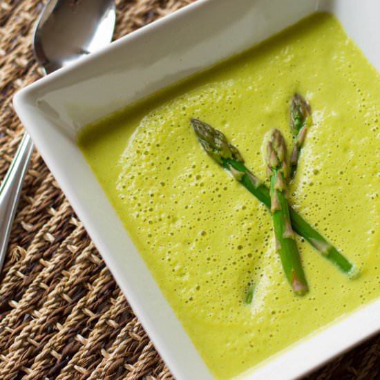 Healthy Cream of Asparagus Soup