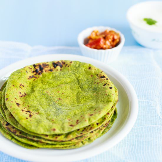 Spinach Roti