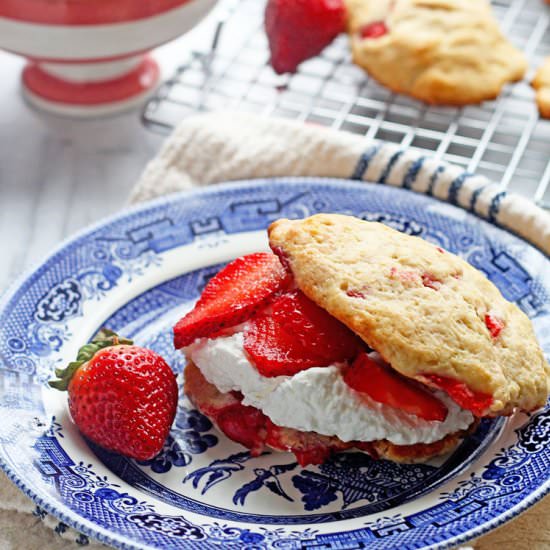 Strawberry Shortcake Biscuits