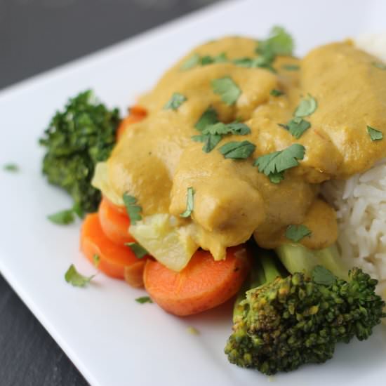 Healthy Yellow Coconut Curry