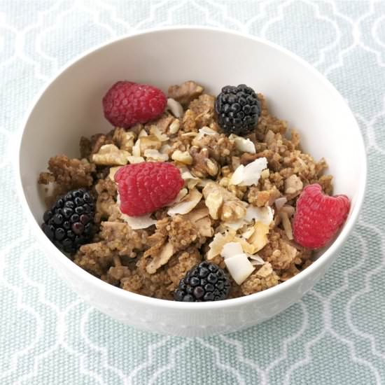 Baked Quinoa Breakfast Bowl