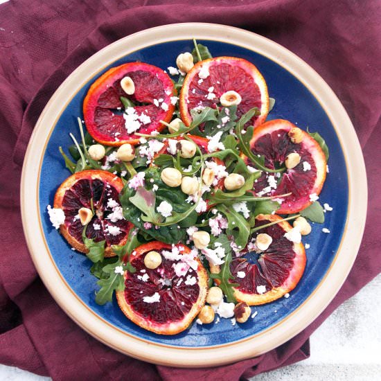 Roasted Blood Orange Salad