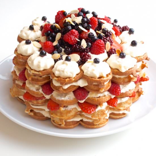 Waffle Cake