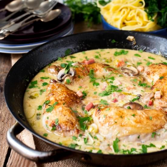 Coq au Riesling