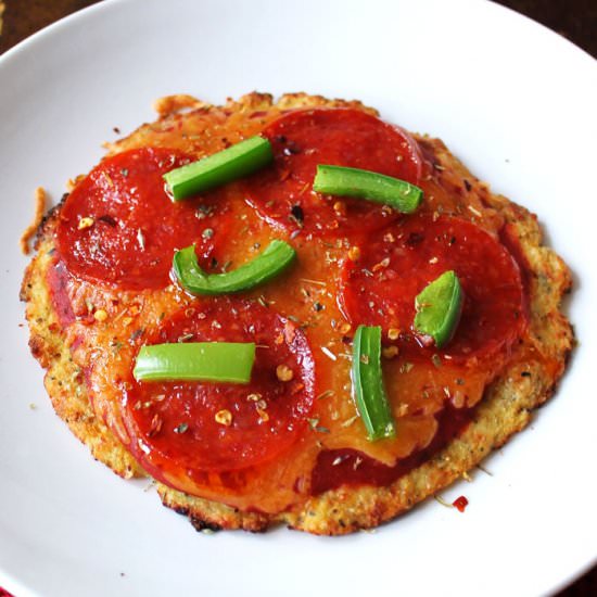 Mini Cauliflower Pizza Crusts