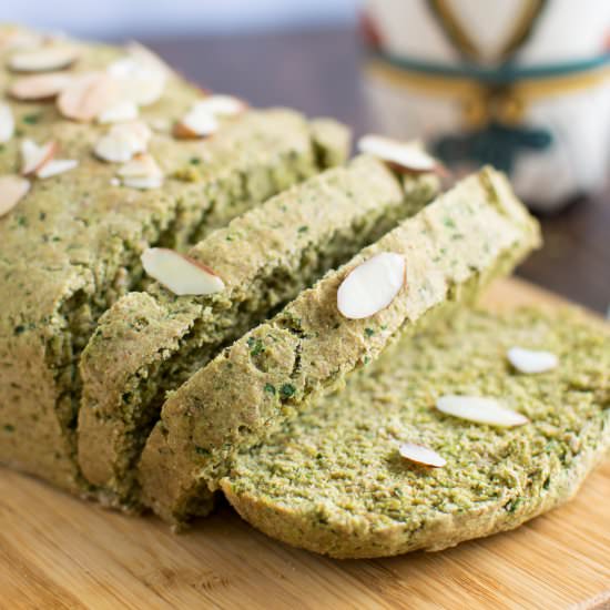 Quick Spinach Sauce Bread