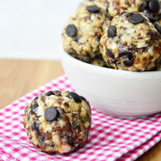 Healthy No Bake Energy Bites