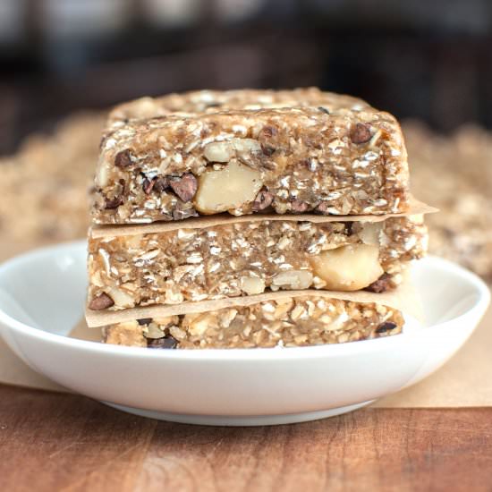 Simple chewy granola bars