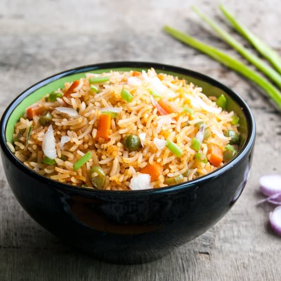 Fried Coconut Rice