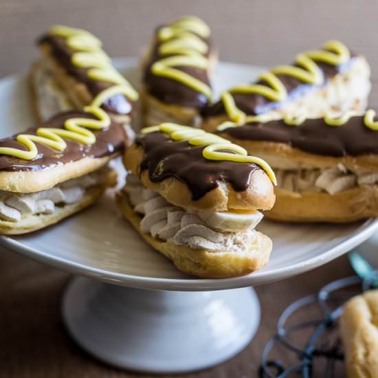 Banoffee Eclairs