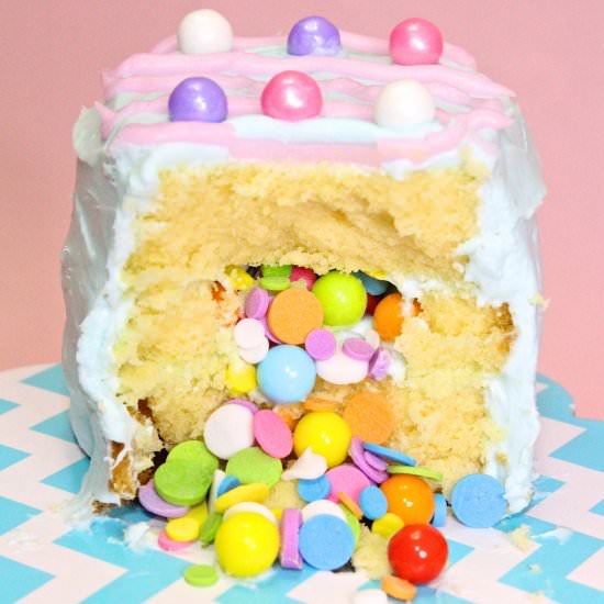Easter Egg Surprise Cakes!