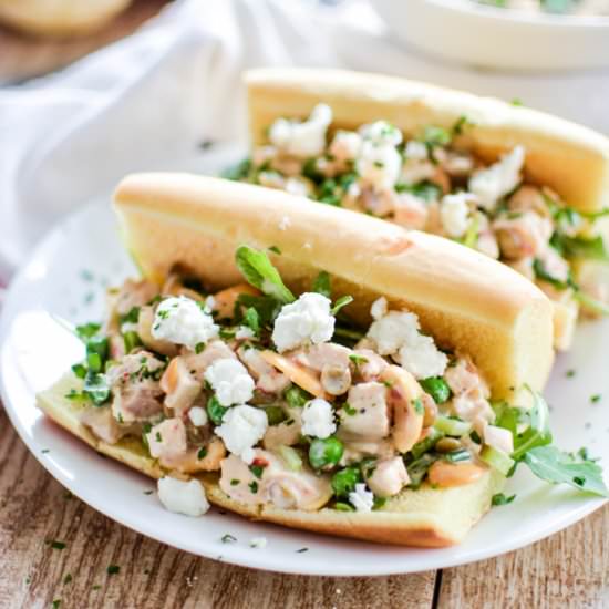Spring Chicken Salad Sandwiches
