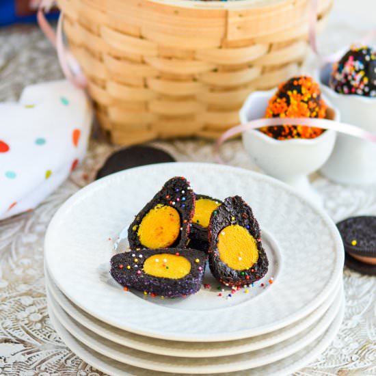 Oreo Cream Cheese Easter Eggs