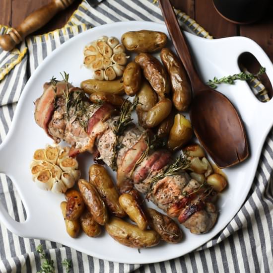 One Pan Pork Loin