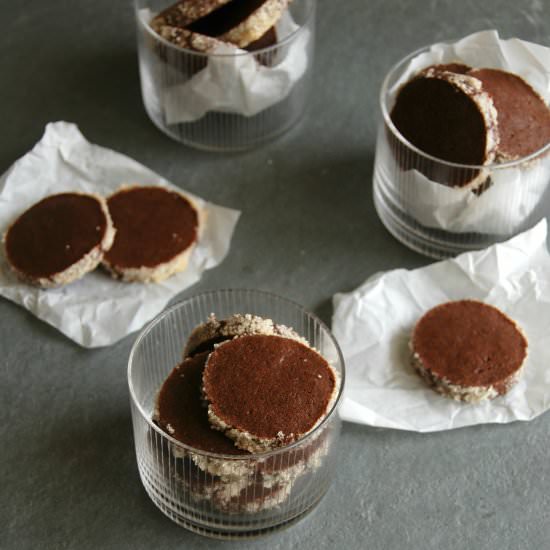 Sugar-Crusted Chocolate Cookies