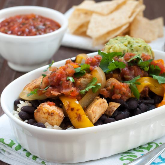 Chicken Fajita Bowl