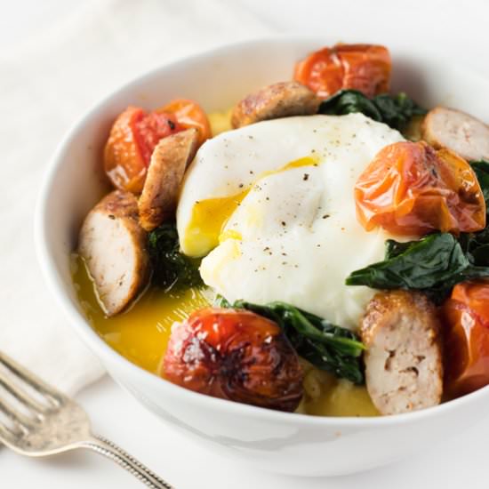 Polenta Breakfast Bowl