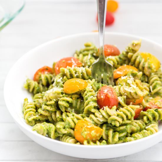 Baked Pesto Pasta